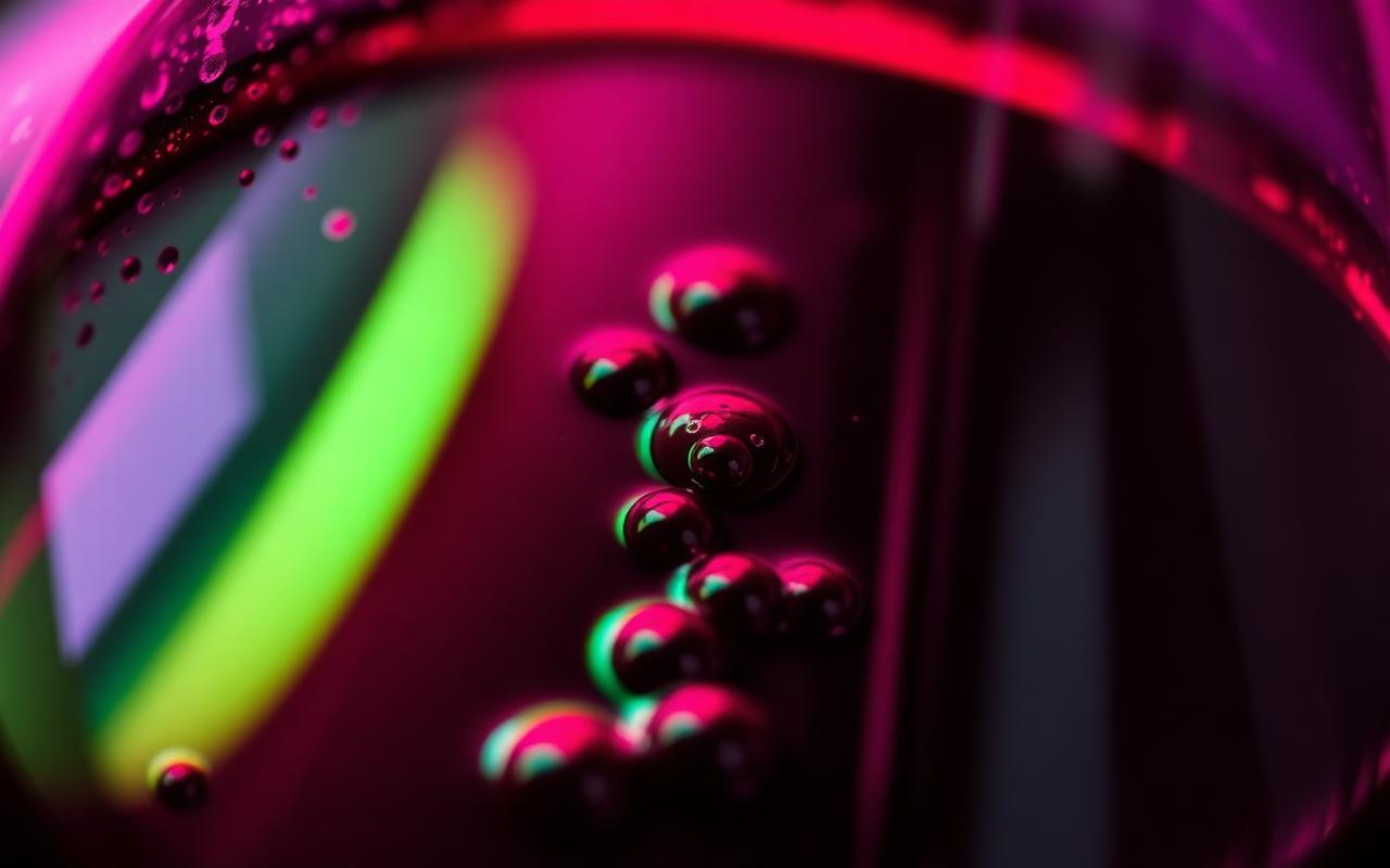 Anaerobic fermentation close up
